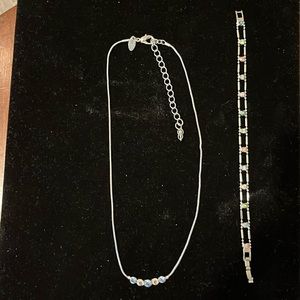 Leah, Sophia, necklace and bracelet set